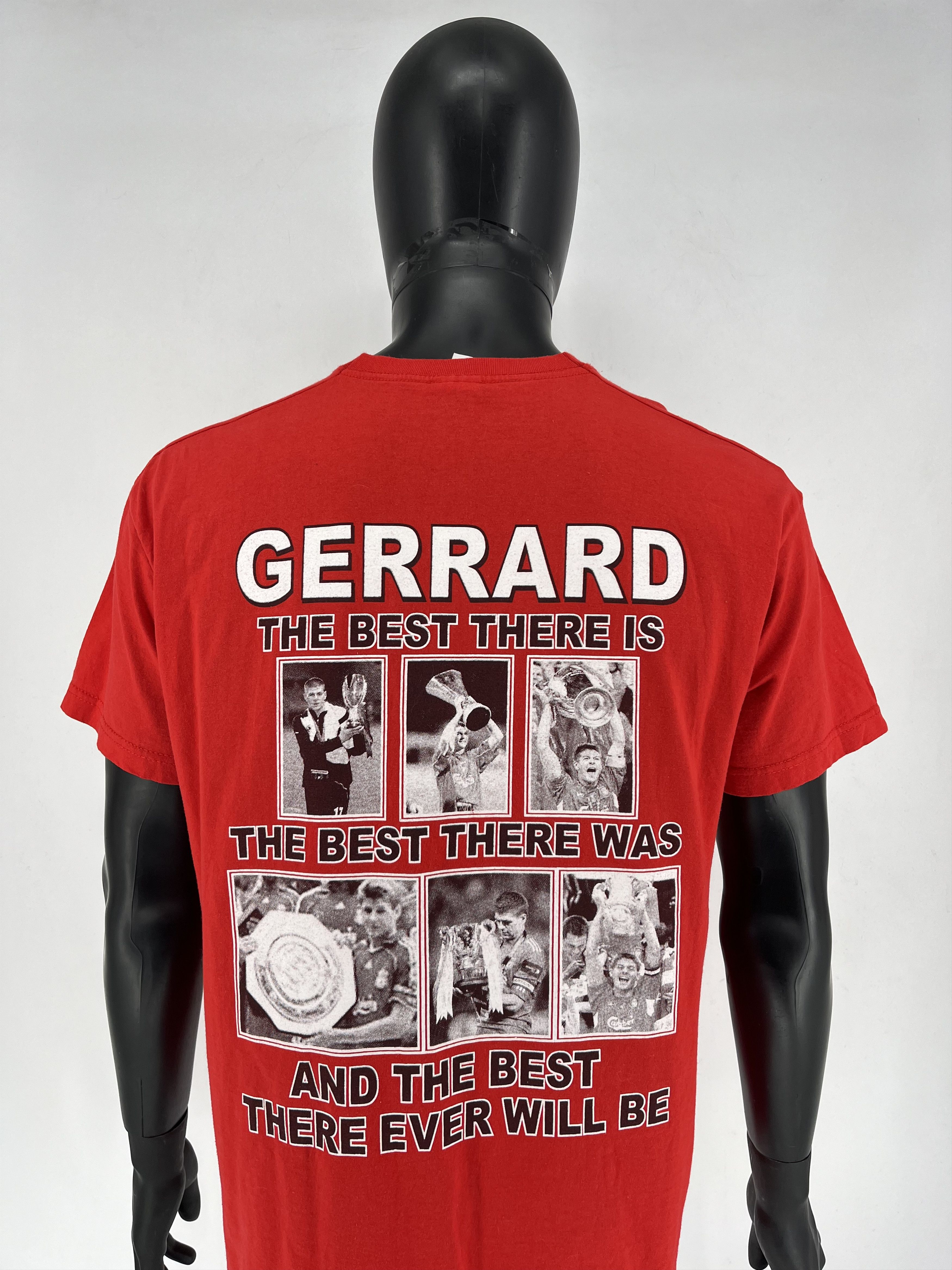 Other 00s Steven Gerrard Liverpool Shirt Vintage Football Jersey Size US L / EU 52-54 / 3 - 9 Thumbnail