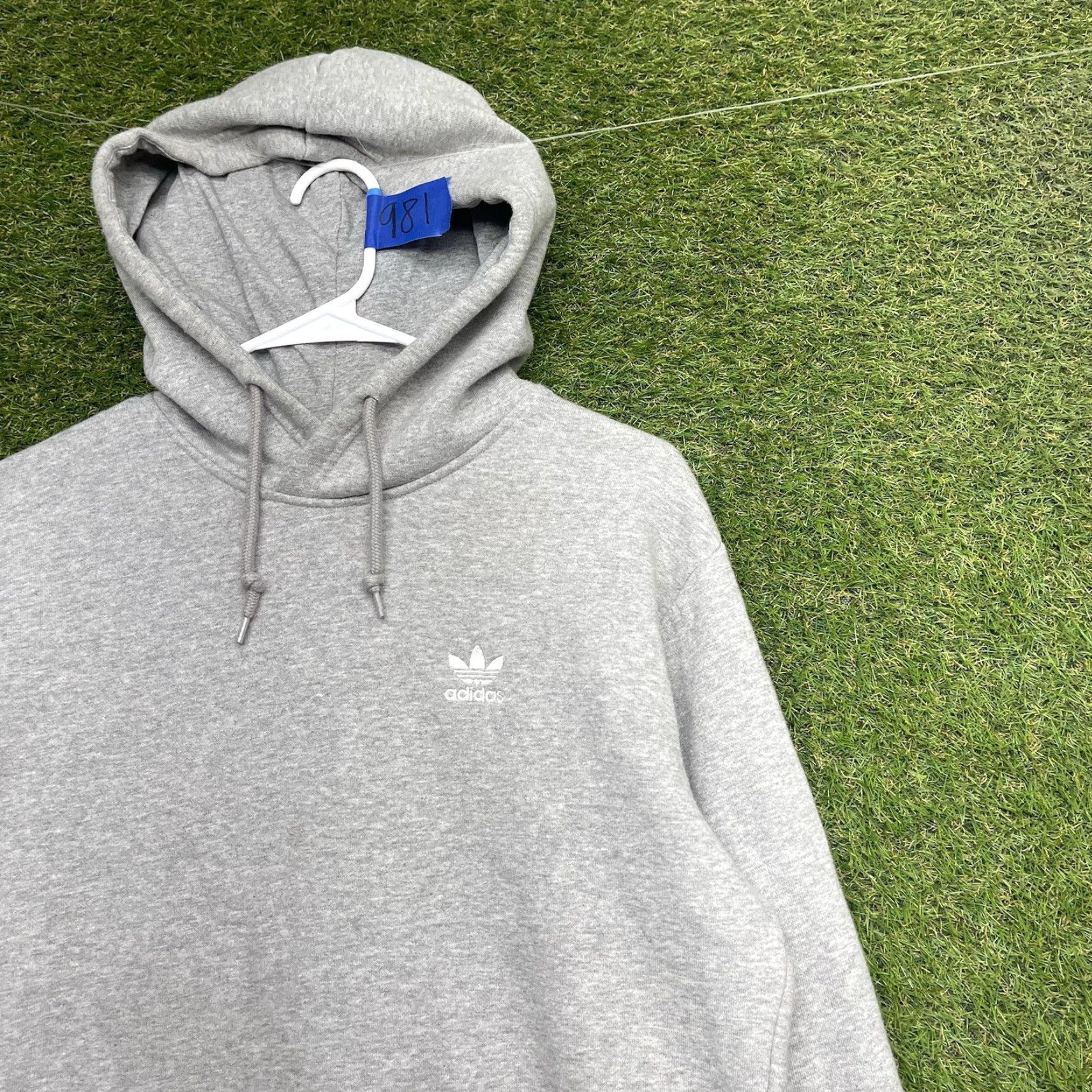 Adidas Adidas Hoodie Mens Small Gray Logo Sweatshirt Casual Everyday Comfort Lounge Sweatshirt Size US S / EU 44-46 / 1 - 3 Thumbnail