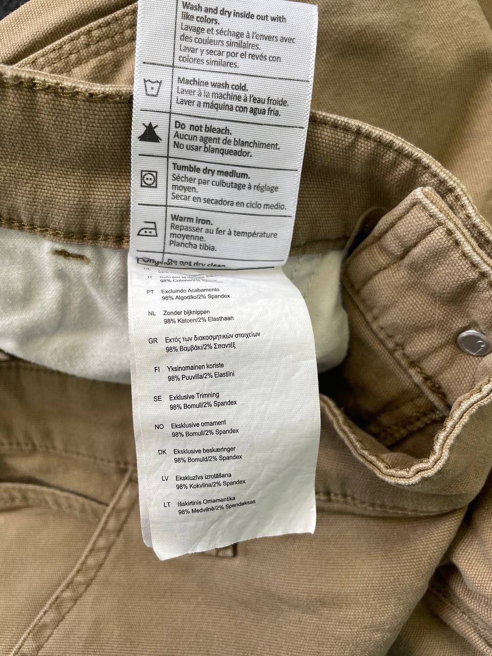Carhartt Vintage 90s Distressed Carhartt Double Knee Pants Size US 32 / EU 48 - 11 Thumbnail