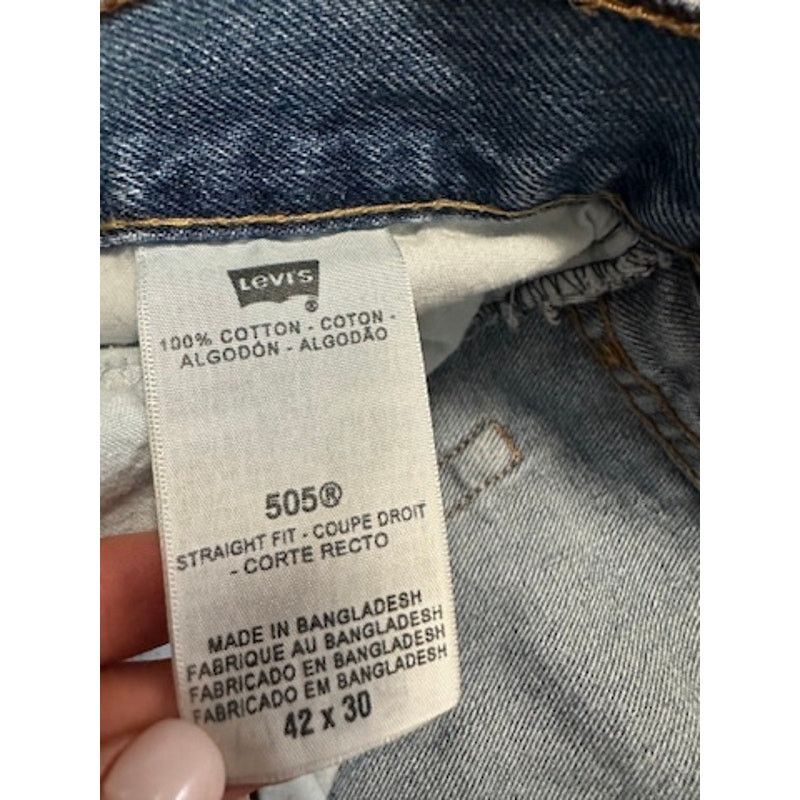 Levi's Levis 505 straight leg jeans size 42 Size US 42 / EU 58 - 5 Thumbnail