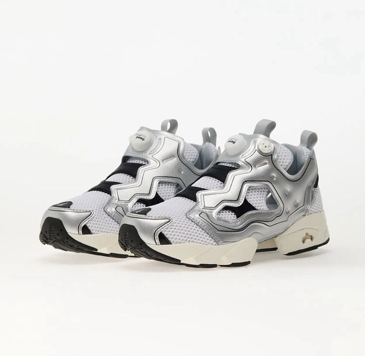 Reebok Reebok x Beams Instapump Fury 94 Silver Y2K New Size 10.5 Size US 10.5 / EU 43-44 - 1 Thumbnail