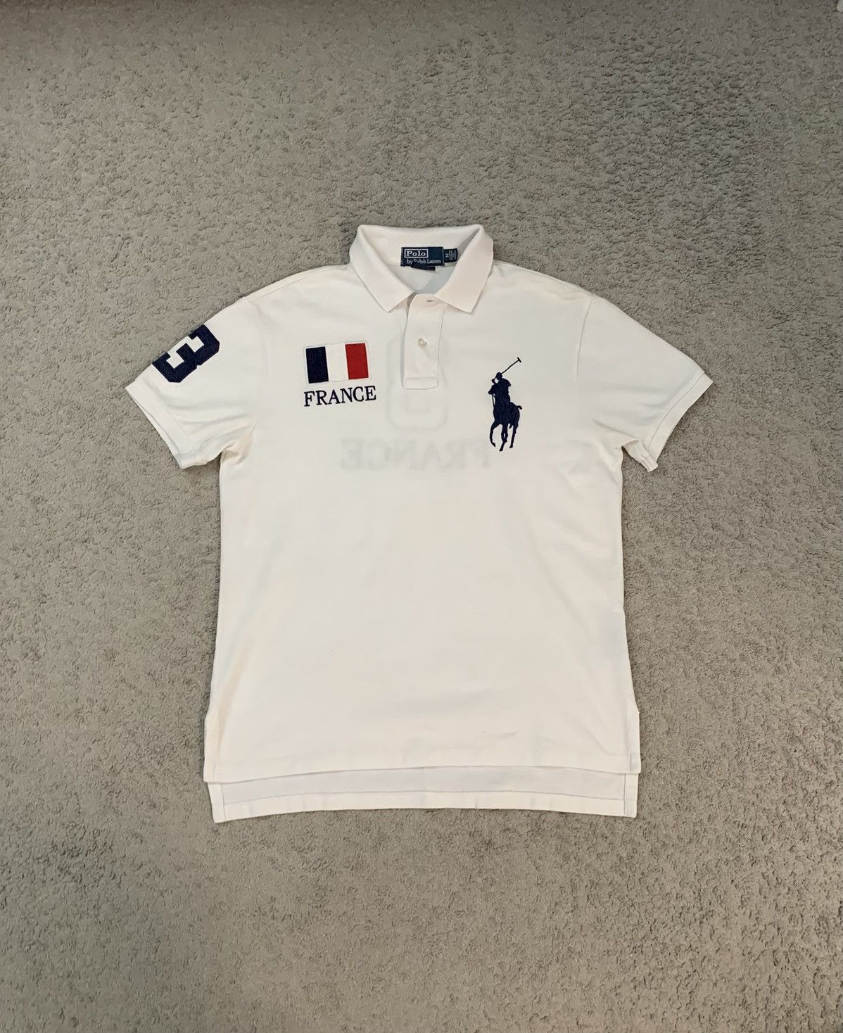 Polo Ralph Lauren × Vintage Polo Ralph Lauren Big Pony France Polo Size US M / EU 48-50 / 2 - 1 Thumbnail