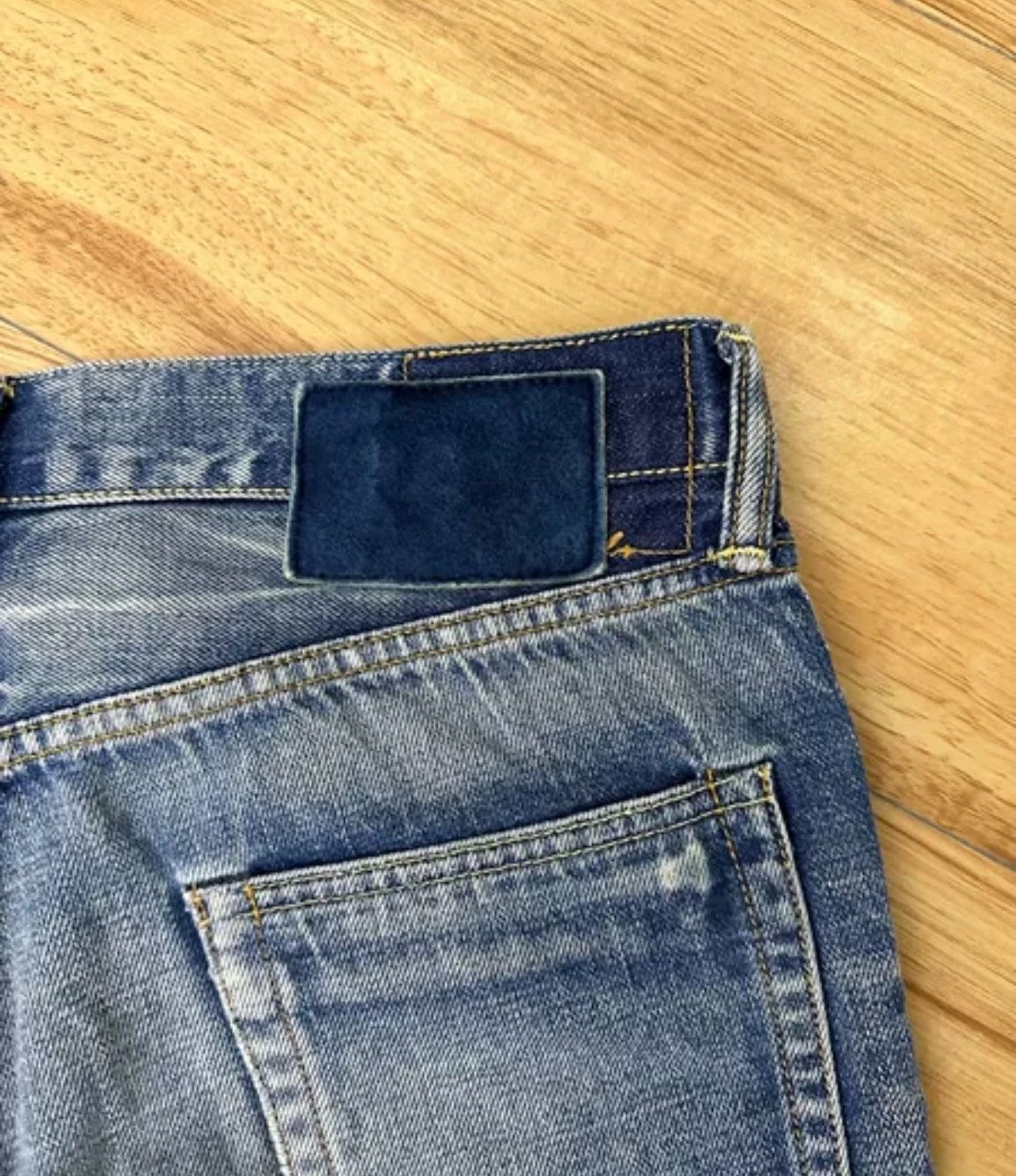 Visvim VISVIM Societal -10 04D10 Ancient Cloth Patch Washed Jeans Size US 32 / EU 48 - 5 Thumbnail