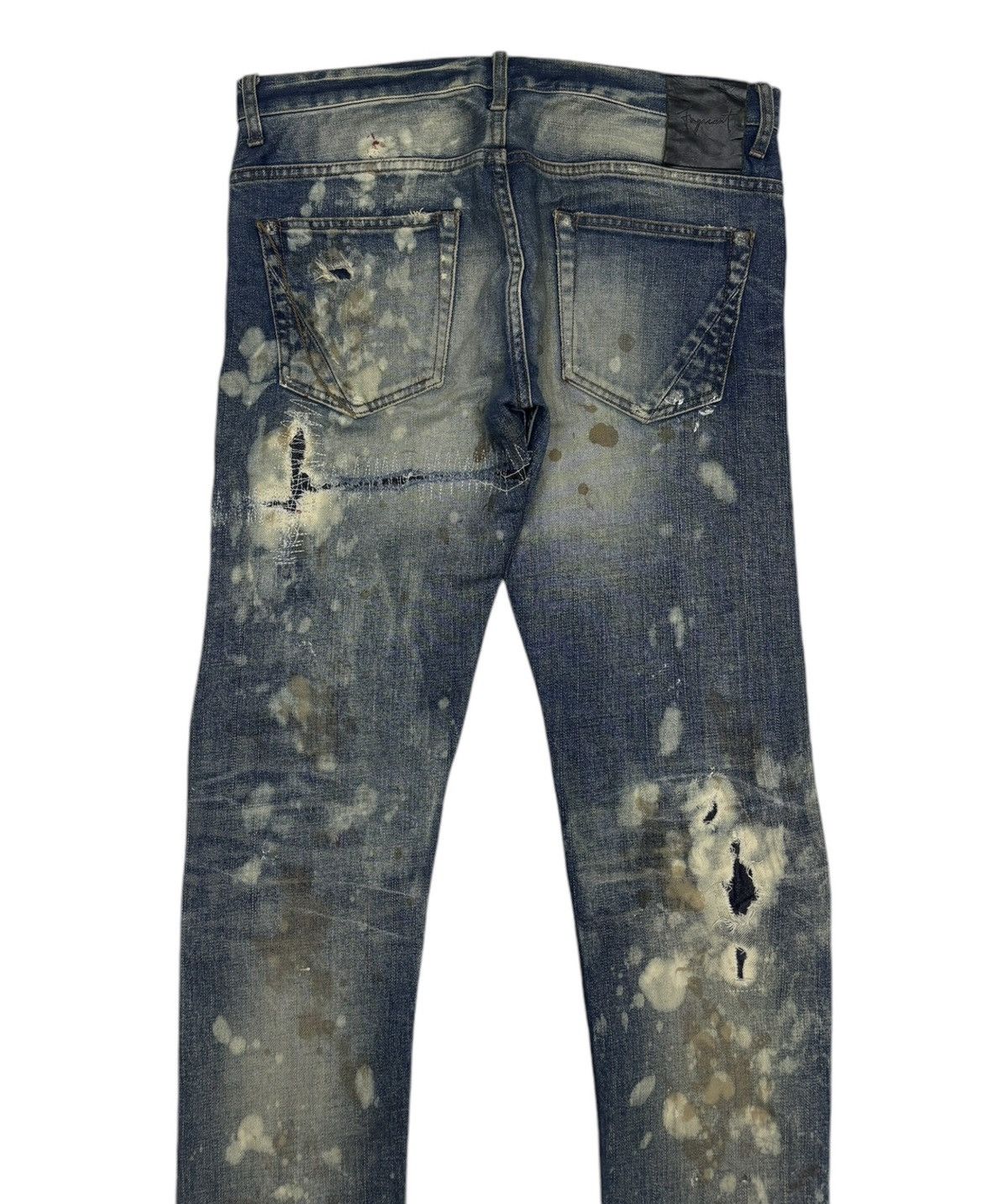 Fagassent Toshiki Aoki × Undercover 🔥DISTRESSED DENIM FAGASSENT TOSHIKI AOKI UNDERCOVER STYLE Size US 32 / EU 48 - 5 Thumbnail
