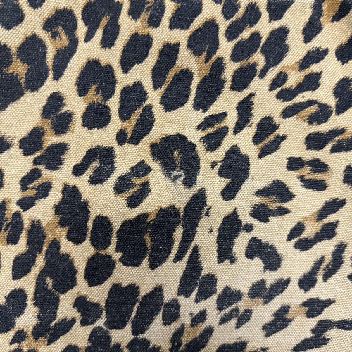 Trussardi Authentic Trussardi Made In Italy Canvas Leopard Tote Bag Size ONE SIZE - 4 Thumbnail