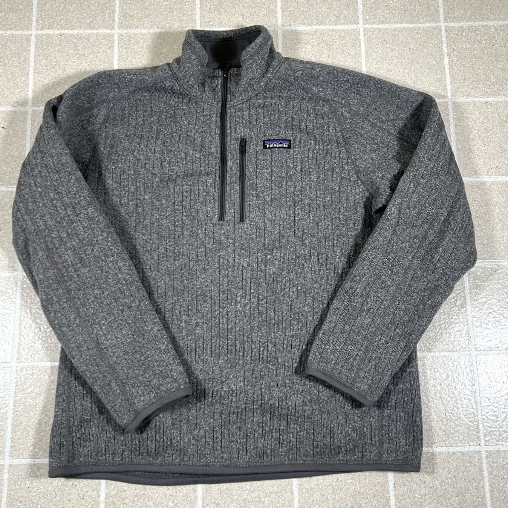 Patagonia Patagonia Sweater L Gray 1/4 Zip Hiking University Pullover Mens Size US L / EU 52-54 / 3 - 2 Thumbnail