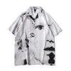Japanese Brand EYES Print Graphic Short Sleeve Button Up Shirt Size US L / EU 52-54 / 3 - 2 Thumbnail