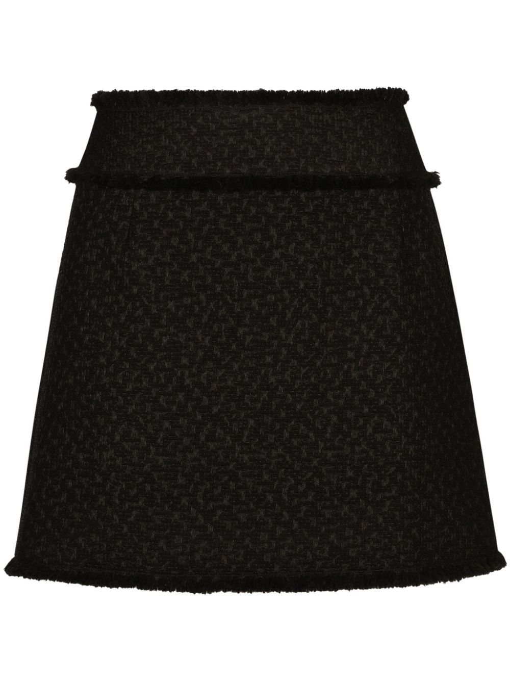 Dolce & Gabbana TWEED MINI SKIRT Size 27" / US 4 / IT 40 - 1 Thumbnail