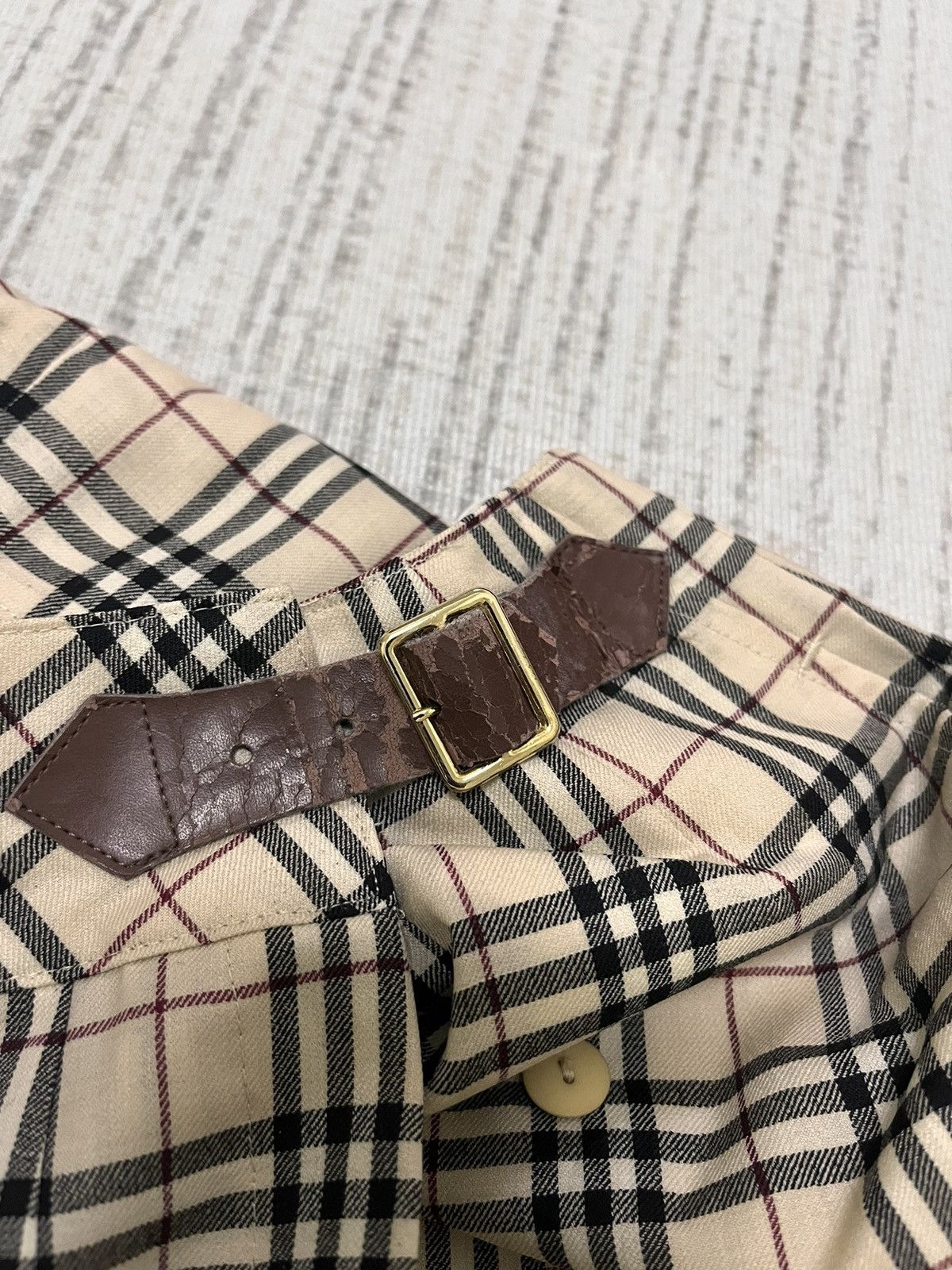 Burberry Burberry nova check skirt pant Size 26" / US 2 / IT 38 - 7 Thumbnail