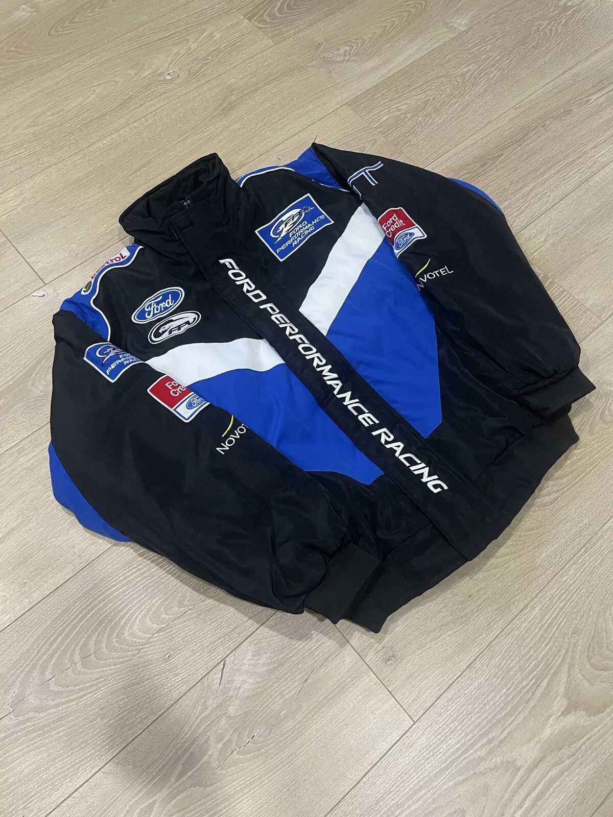 Ford × NASCAR × Vintage Vintage Ford Racing Motorsport F1 Jacket Size US L / EU 52-54 / 3 - 2 Thumbnail