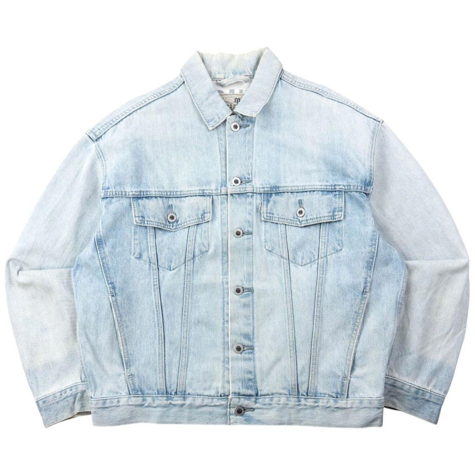 Levi's Vintage 2000s Levi's Silver Tab Button Up Denim Jacket XL Size US XL / EU 56 / 4 - 1 Thumbnail