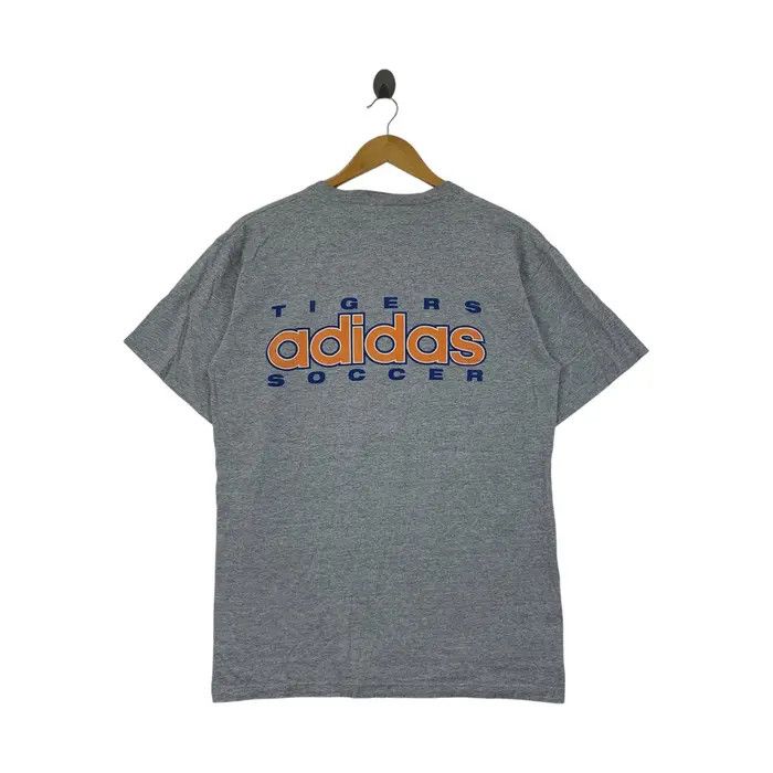 Adidas Vintage 90’ ADIDAS CLEMSON UNIVERSITY Soccer Tee Shirt Size US S / EU 44-46 / 1 - 4 Thumbnail