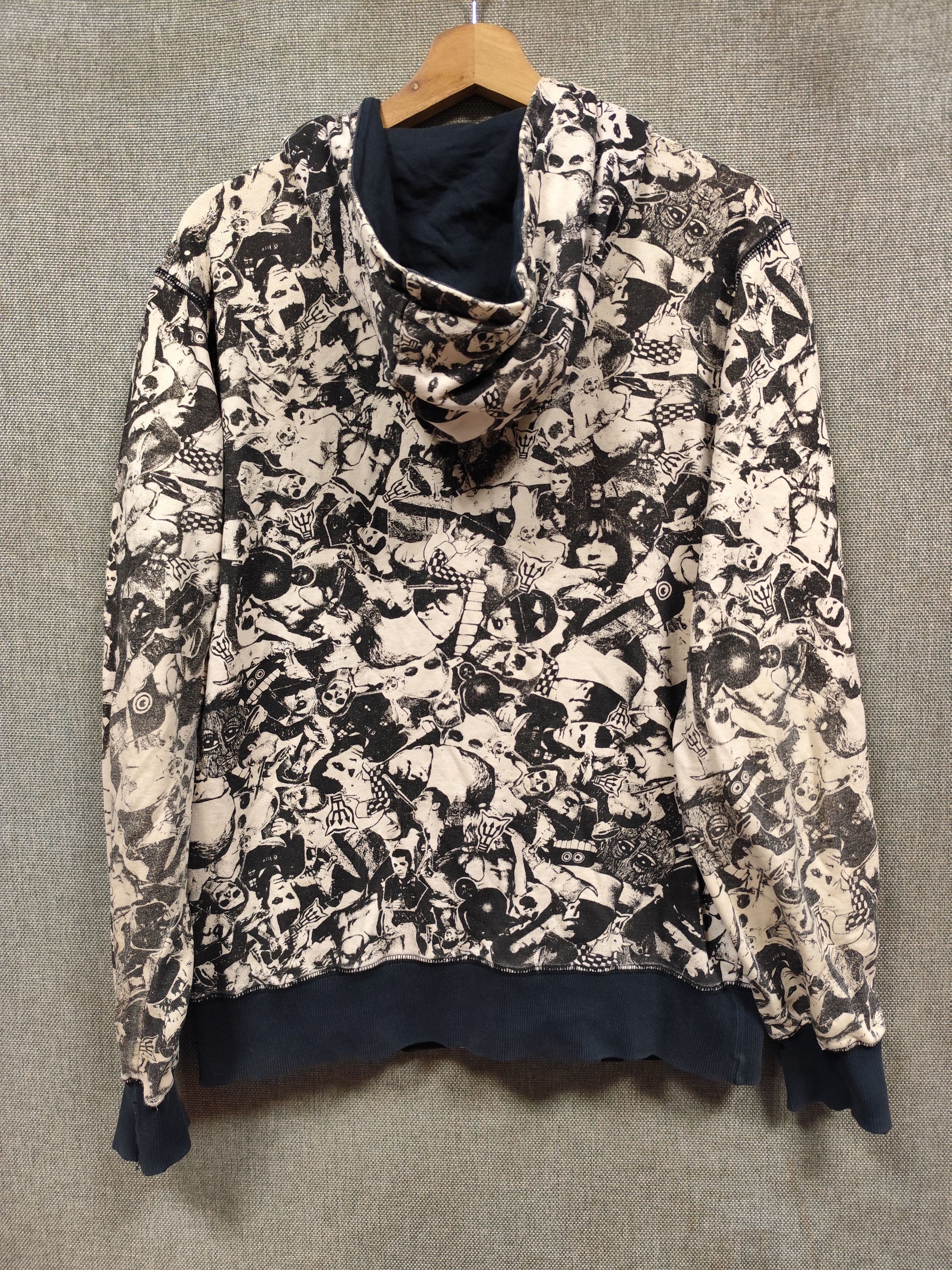 Japanese Brand sweatshirt hoodie full print Size US S / EU 44-46 / 1 - 2 Thumbnail