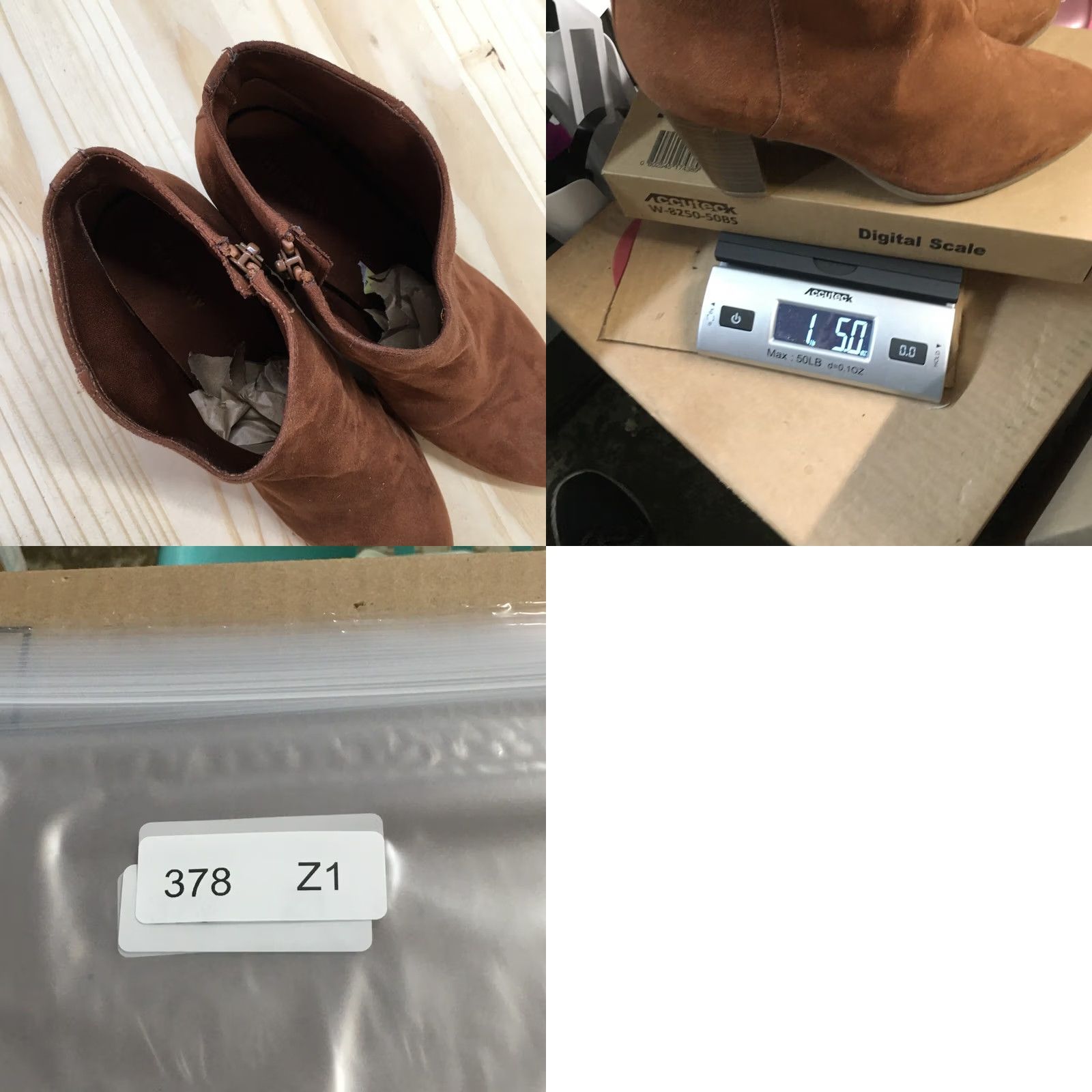 Old Navy Old Navy Boots Womens 8 Ankle Booties Brown Suede Zipper Casual Cap Mid Heel Bootie Womens Size US 8 / IT 38 - 10 Thumbnail