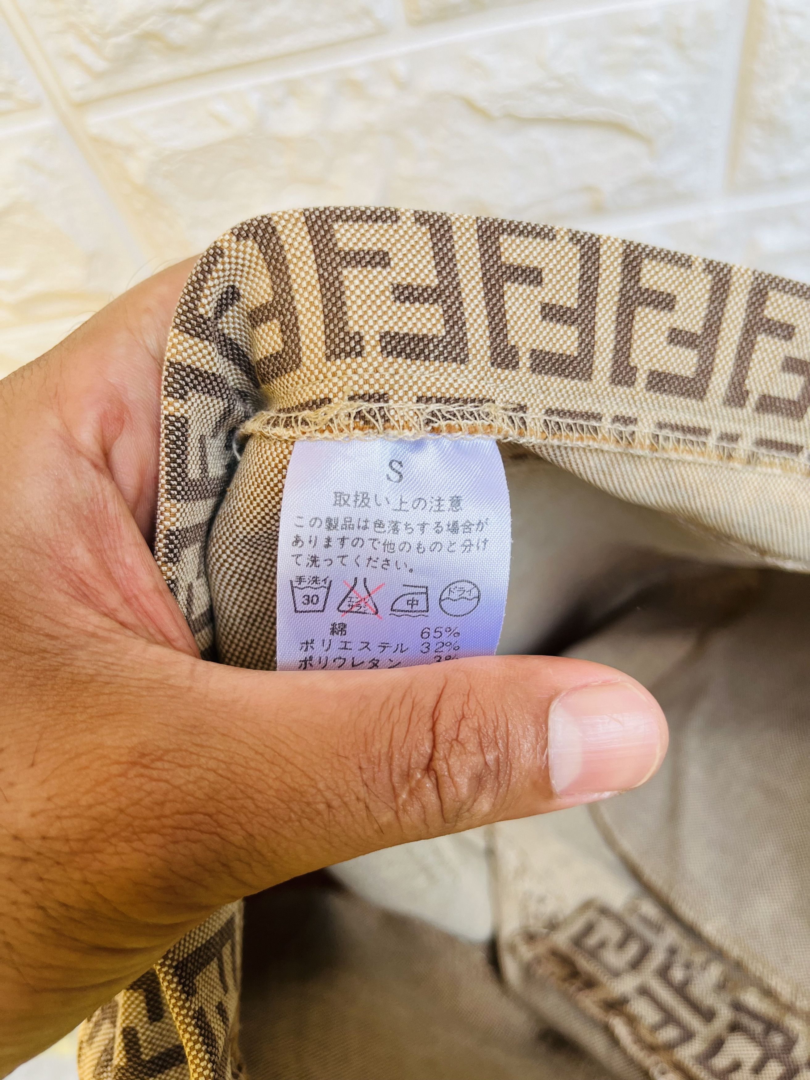 Japanese Brand × Vintage Vintage Monogram Japanese Designer Fashion Style Pant Size 24" / US 00 / IT 34 - 9 Thumbnail