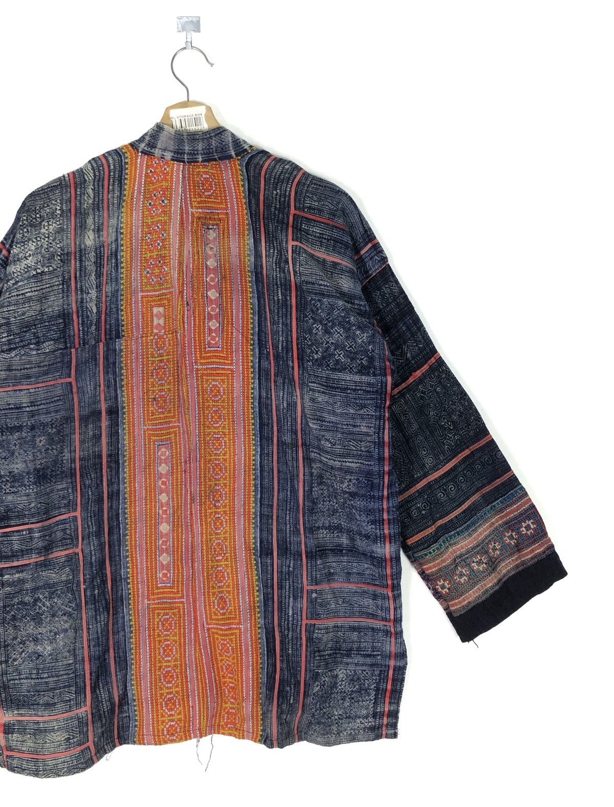 VINTAGE BOHO STYLE EMBROIDERY PATCHWORK HANDMADE JACKET