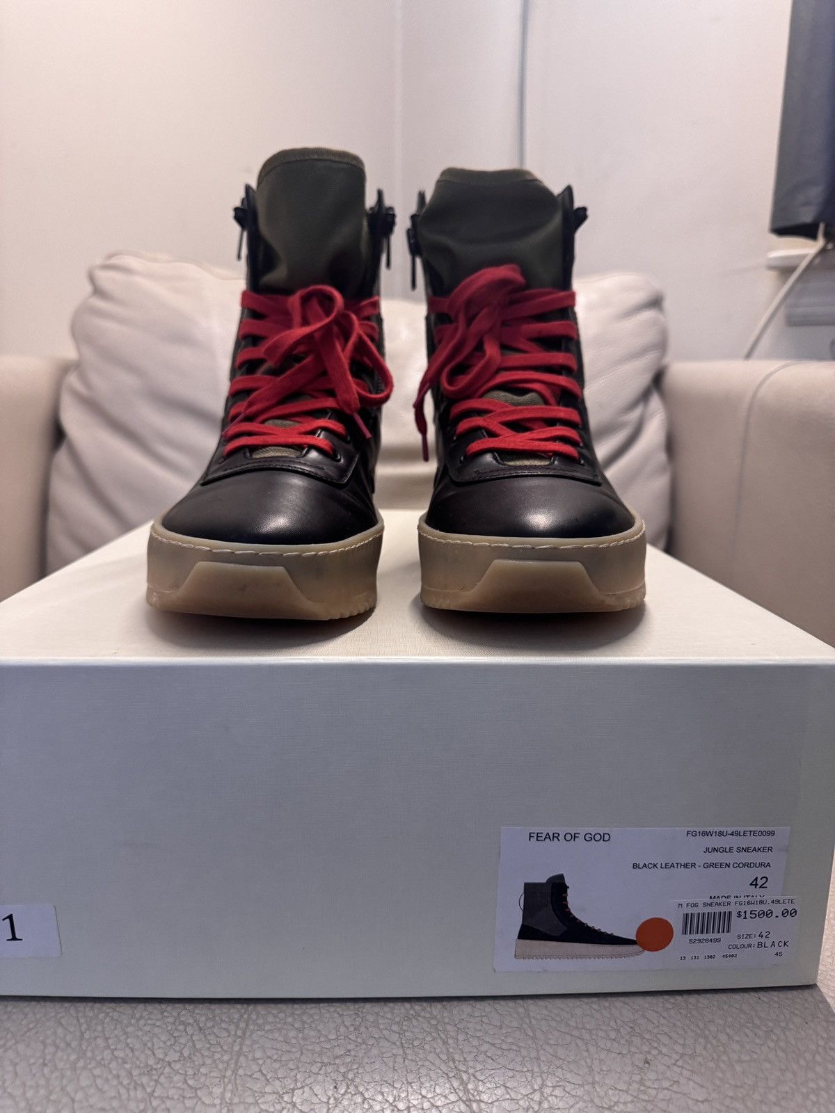 Fear of God Fear of god 5th collection jungle boot Size US 9 / EU 42 - 5 Thumbnail