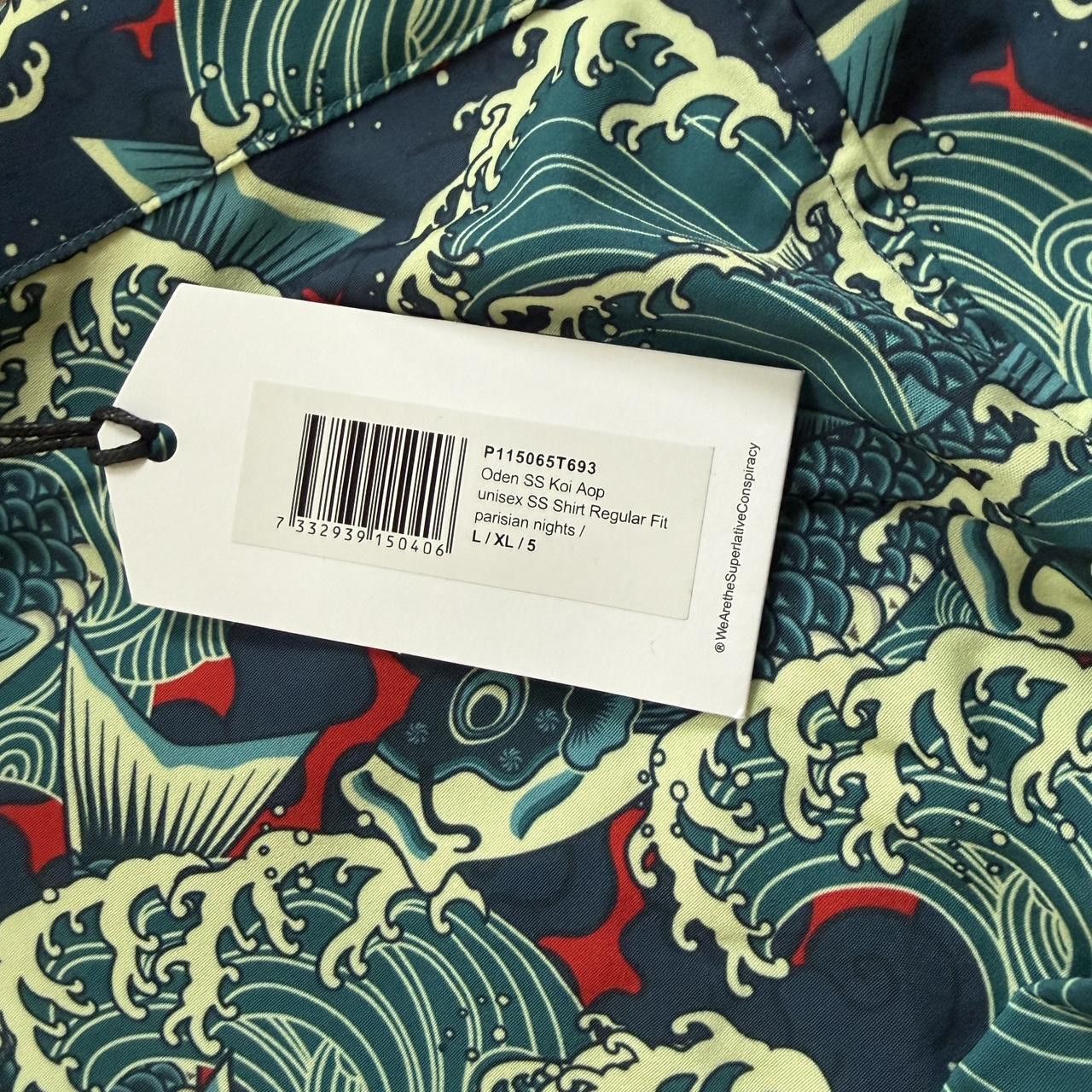 WeSC New WeSC Koi Short Sleeve Collar Shirt - Large Size US L / EU 52-54 / 3 - 2 Thumbnail
