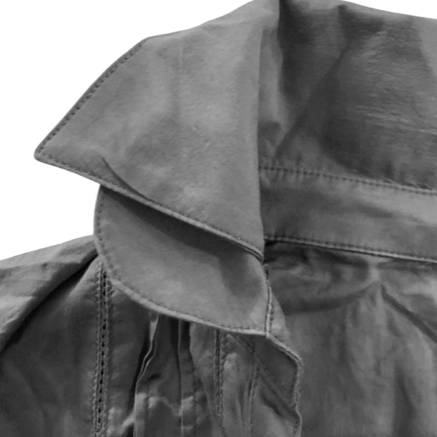 Cop Copine The Cop Copine Grey Long Cuffs Top Size ONE SIZE - 3 Thumbnail