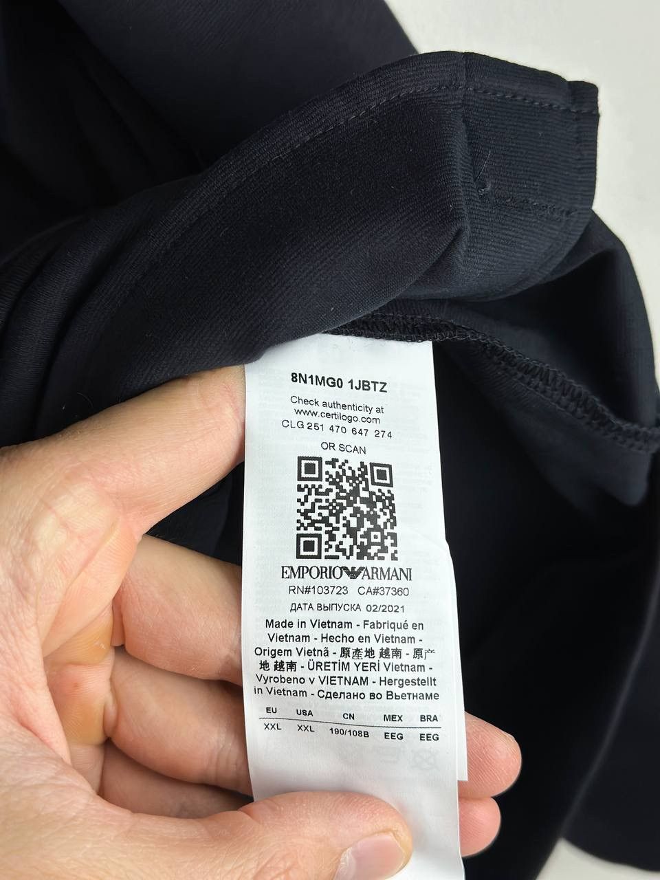 Emporio Armani Emporia Armani Size US XXL / EU 58 / 5 - 9 Thumbnail