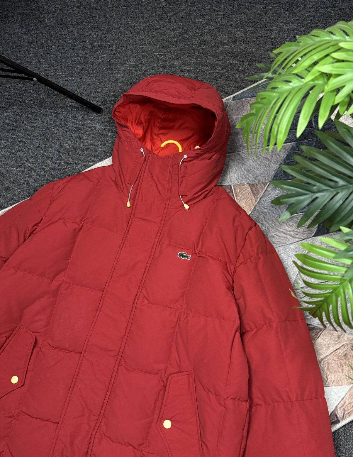 Lacoste LACOSTE LIVE DOWN JACKET PUFFER Y2K DRILL STYLE SIZE M Size US M / EU 48-50 / 2 - 9 Thumbnail
