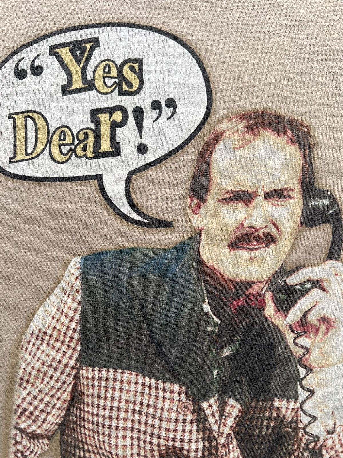 Vintage ‘90s Fawlty Towers TV Series Promo Tee Shirt Monty Python Size US L / EU 52-54 / 3 - 5 Thumbnail