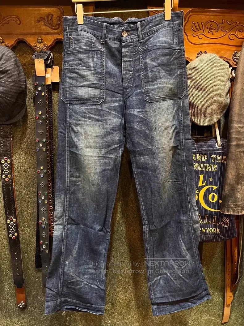 RRL Ralph Lauren RRL Ralph Lauren Old American made workwear pants Size US 32 / EU 48 - 1 Thumbnail