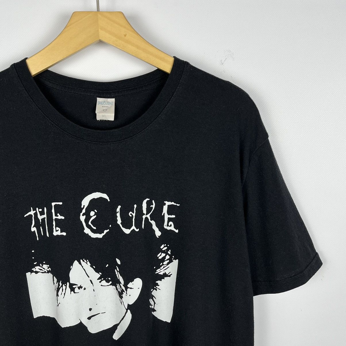 Band Tees Vintage Robert Smith Face The Cure rare rock band tee 90’s Size US L / EU 52-54 / 3 - 2 Thumbnail