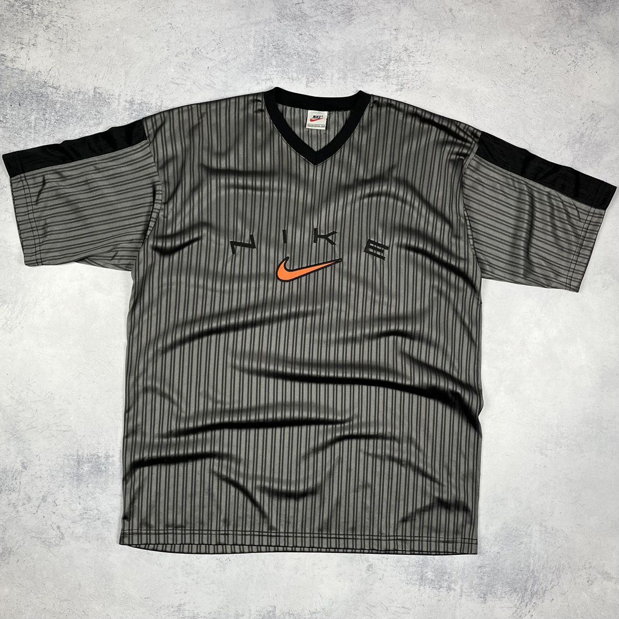 Nike Vintage Nike big logo rare y2k jersey tee 90’s Size US XL / EU 56 / 4 - 2 Thumbnail