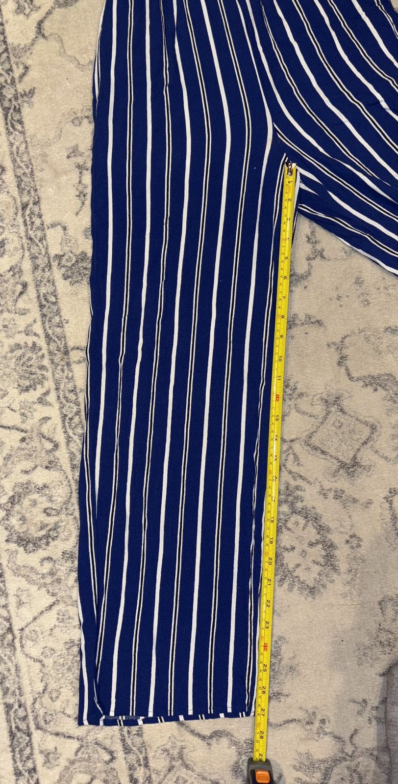 Other Mi Ami Jumpsuit Blue And White Striped Size Small Size 27" / US 4 / IT 40 - 3 Thumbnail