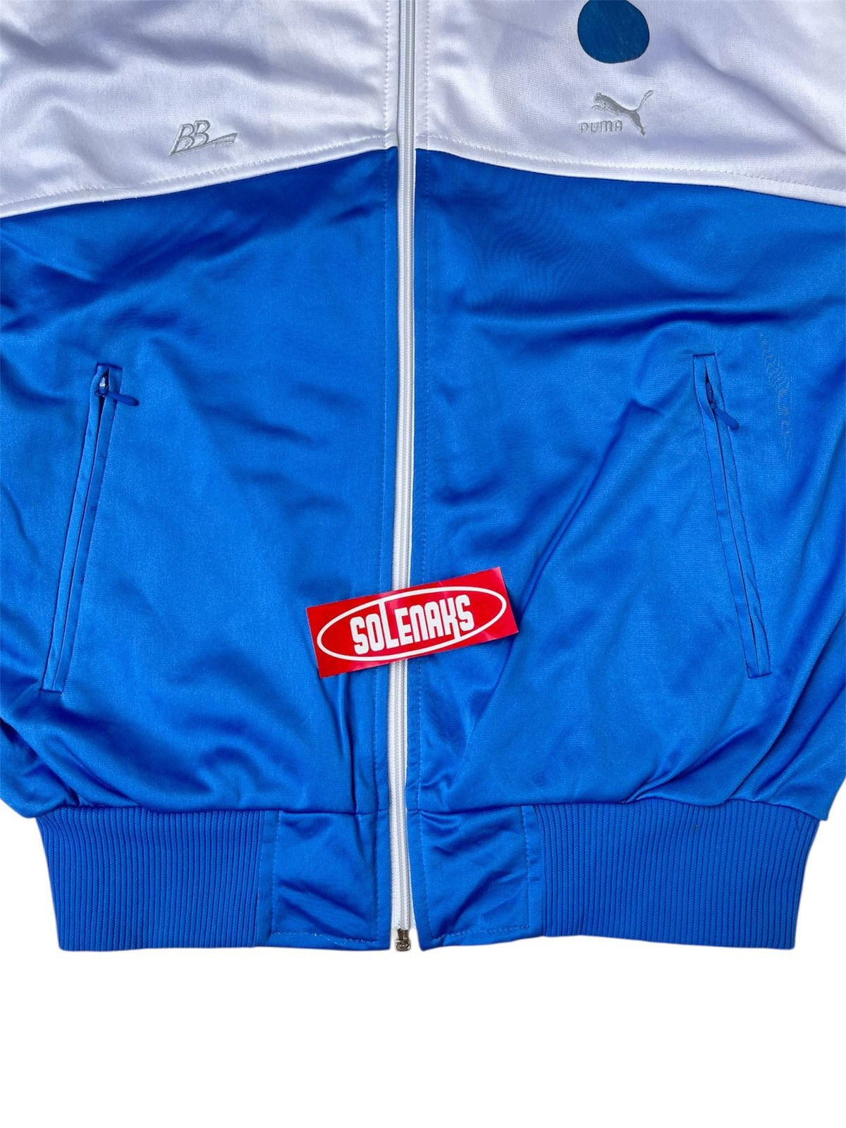 Puma Vintage Puma 1980s Borris Becker tracktop rare Size US M / EU 48-50 / 2 - 3 Thumbnail
