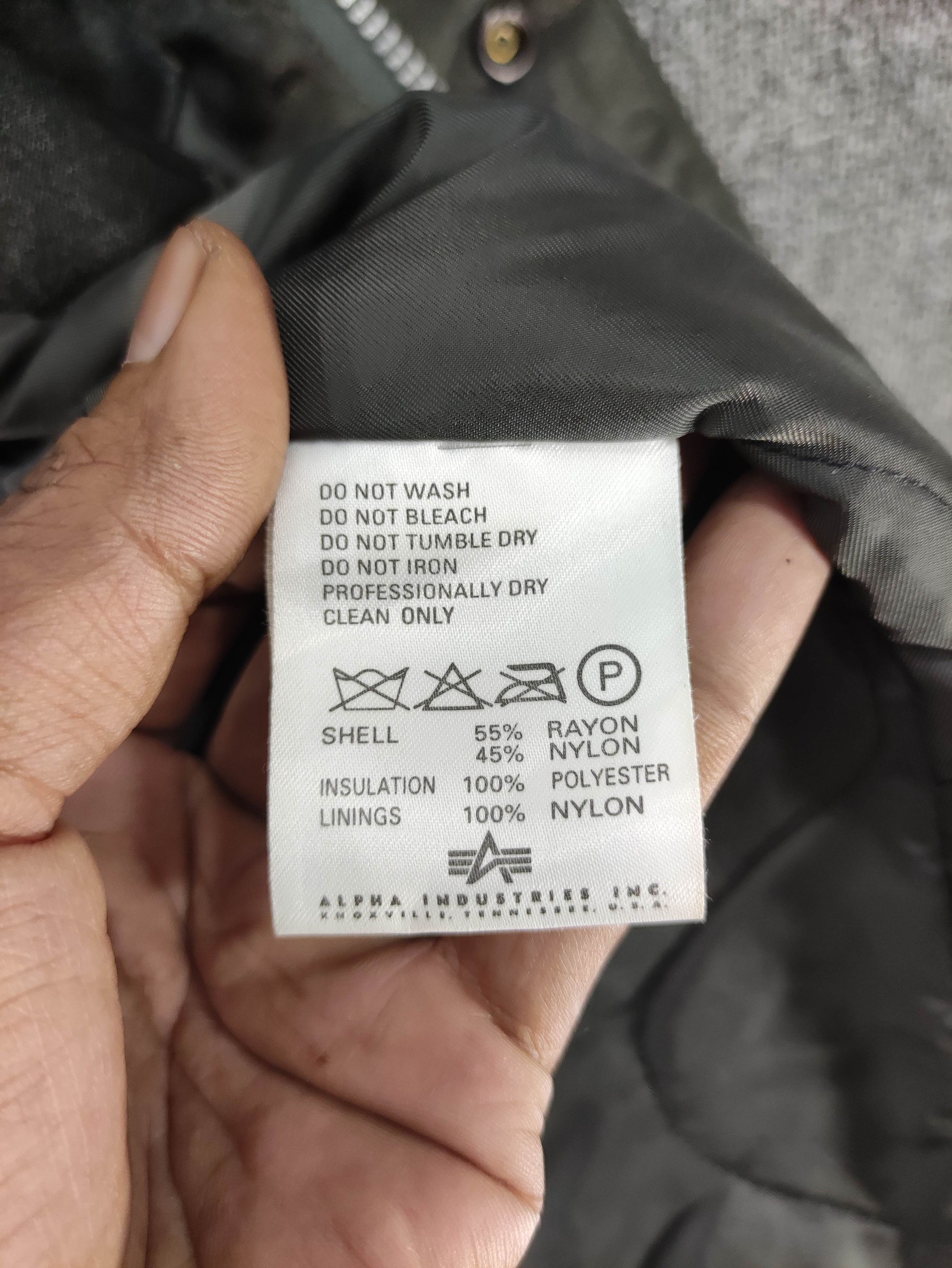 Alpha Industries Vintage Alpha Industries Jacket Zipper Size US L / EU 52-54 / 3 - 7 Thumbnail