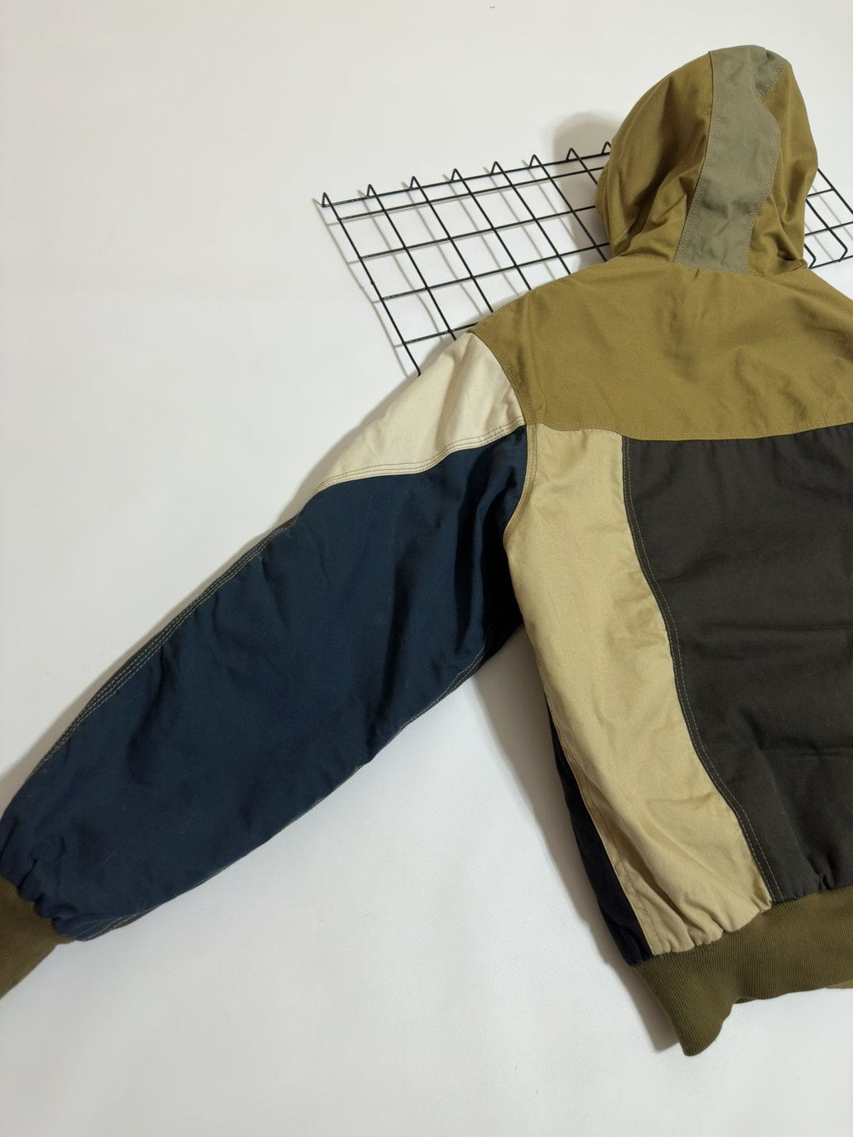 Carhartt Vintage Reworked Carhartt Patchwork Canvas Active Jacket Size US XL / EU 56 / 4 - 14 Thumbnail