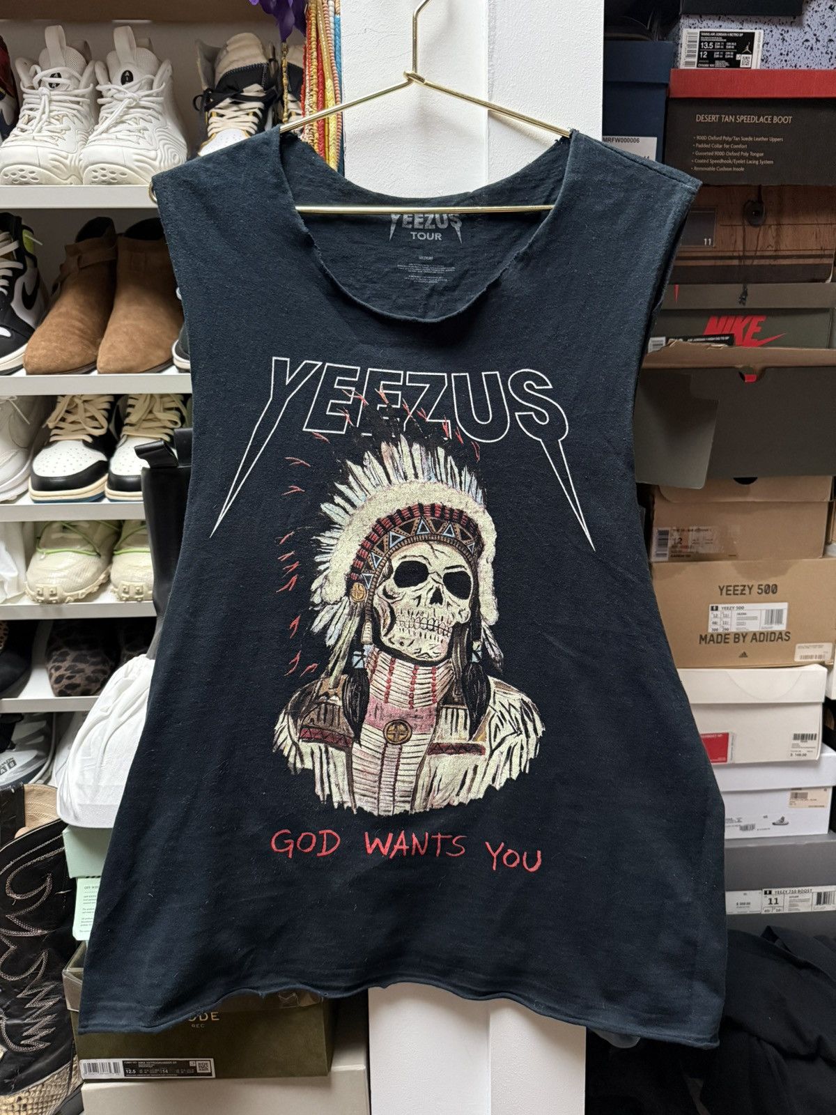 Band Tees YEEZUS TOUR TEE SHIRT 2013 NOT PACSUN GOD WANTS YOU M / L Size US M / EU 48-50 / 2 - 1 Thumbnail