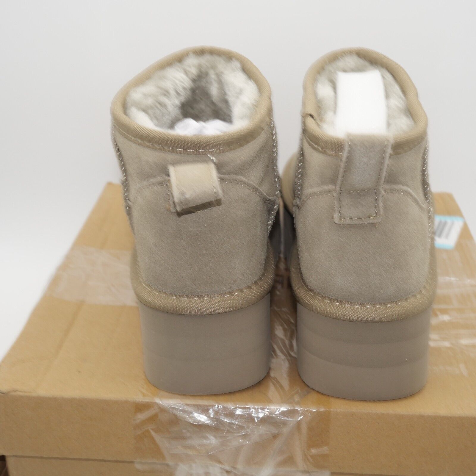 Other NEW Project Cloud Huggy Women's 6 Platform Suede Ankle Boots Size US 6 / IT 36 - 4 Thumbnail