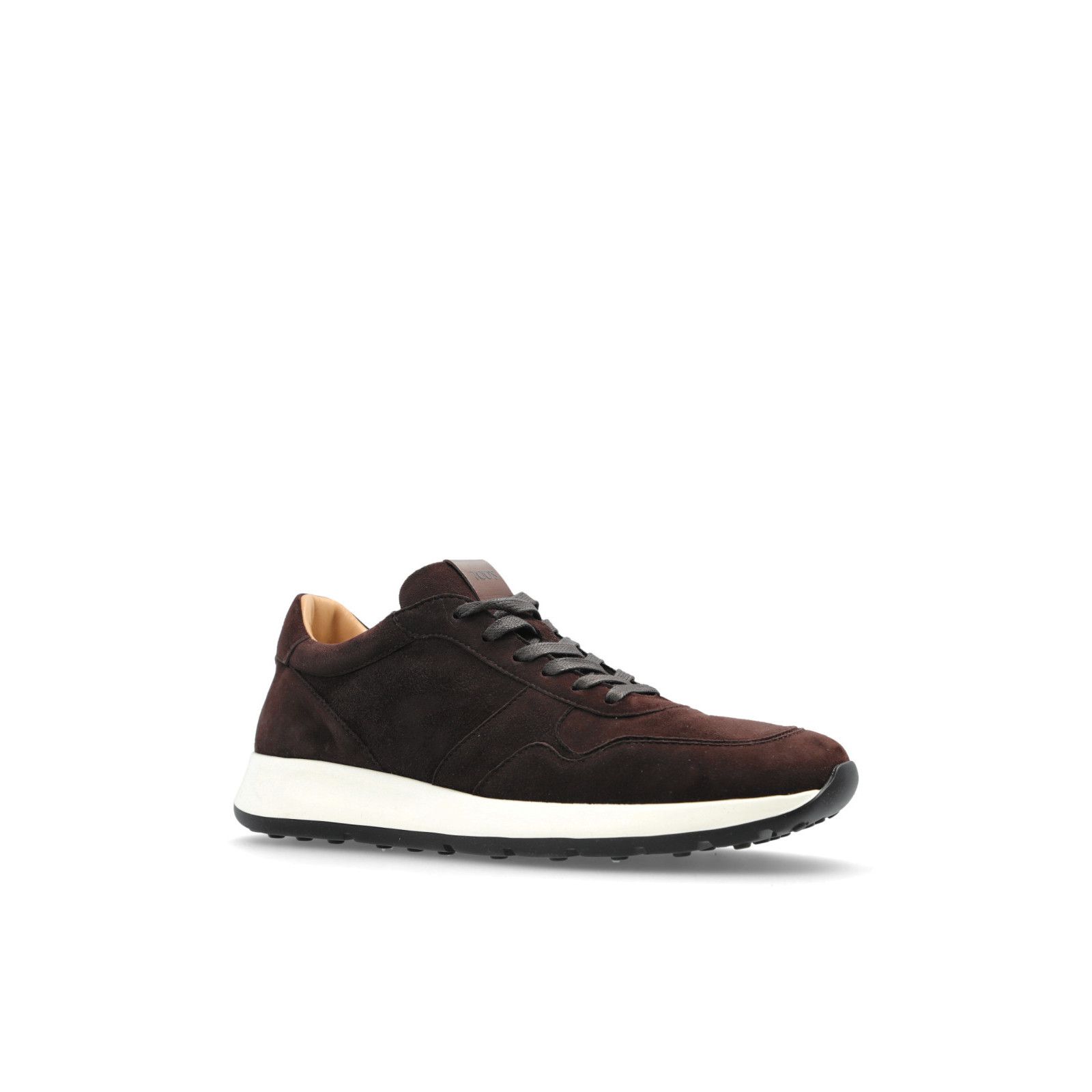 Tod's TOD'S Allacciato Brown Leather Sneakers New & Authentic (Men Size US 8.5 / EU 41-42 - 2 Thumbnail