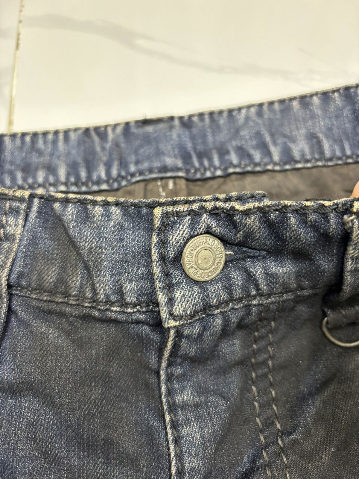 BUFFALO BOBS BUFFALO BOBS Flare Jeans Clawmark Whiskers Sticky Wax Jeans Size US 29 - 10 Thumbnail