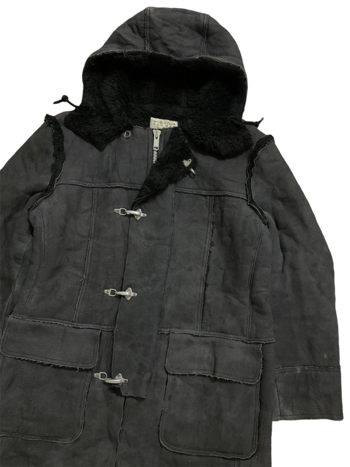 Vintage 💥Vintage Nicole Club For man Fur Hoodie Jacket Size US L / EU 52-54 / 3 - 6 Thumbnail