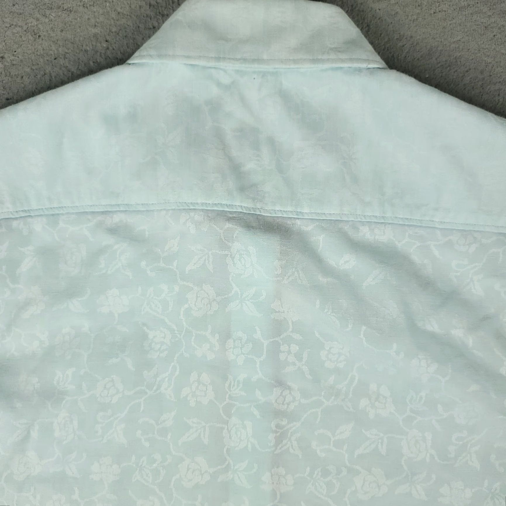 Robert Graham Robert Graham Shirt Mens Small Blue Floral Classic Fit Button Up Short Sleeve Size US S / EU 44-46 / 1 - 3 Thumbnail
