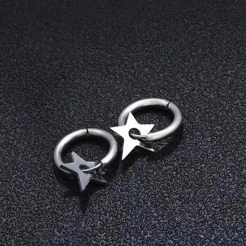 Vintage Retro star stud earrings Size ONE SIZE - 1 Thumbnail