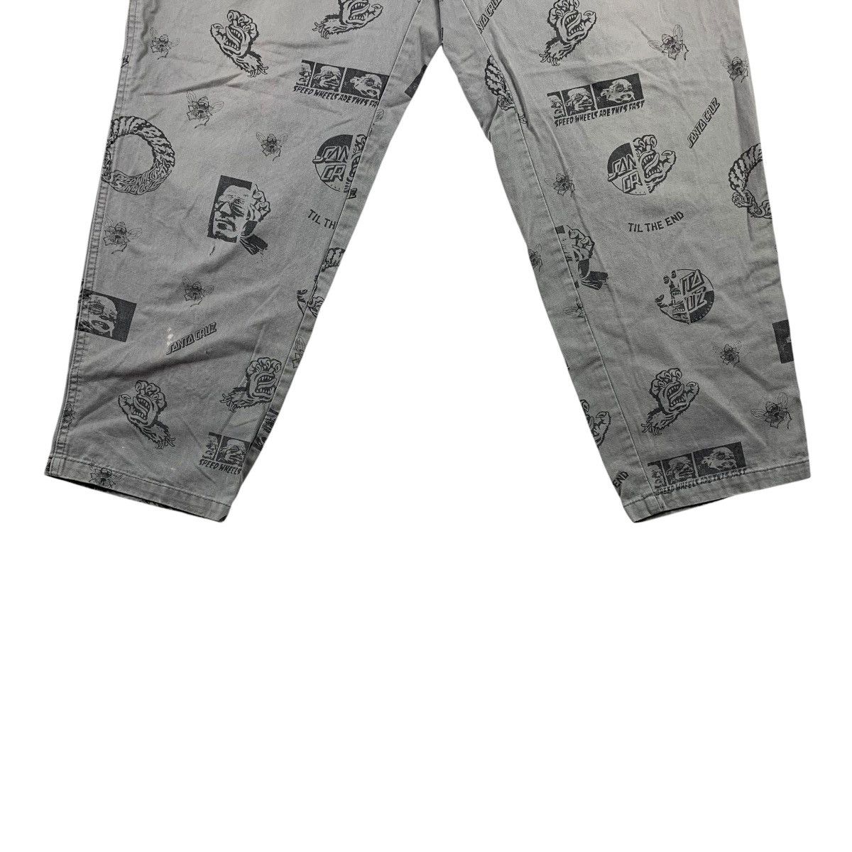 Santa Cruz Skateboards SANTA CRUZ skateboard full print pants Size US 30 / EU 46 - 10 Thumbnail