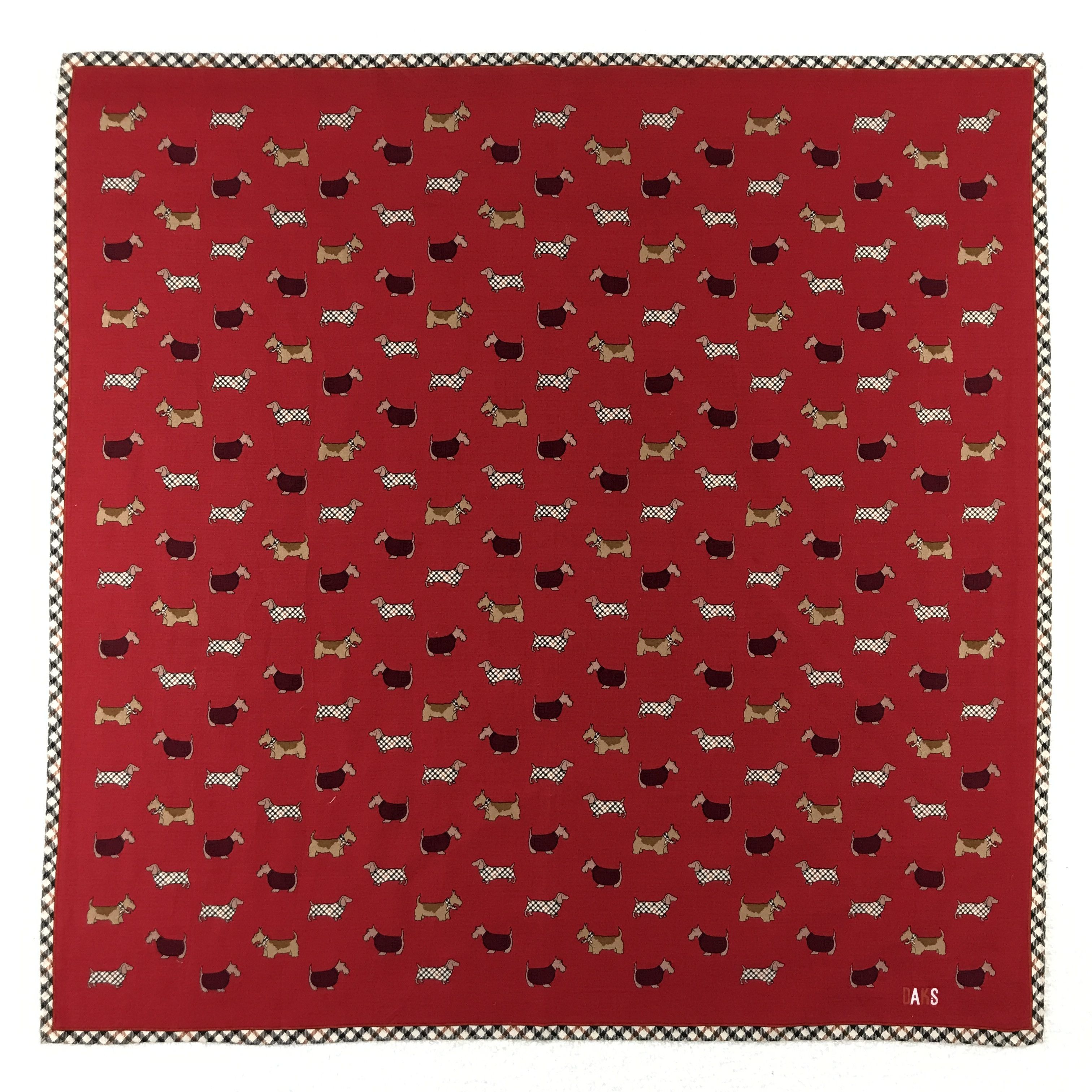 DAKS × Designer × Vintage Vintage DAKS Bandana Neckerchief Handkerchief Size ONE SIZE - 1 Thumbnail