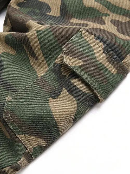 Jean × Vintage Skinny stacked CARGO military slim jeans Size US 30 / EU 46 - 4 Thumbnail
