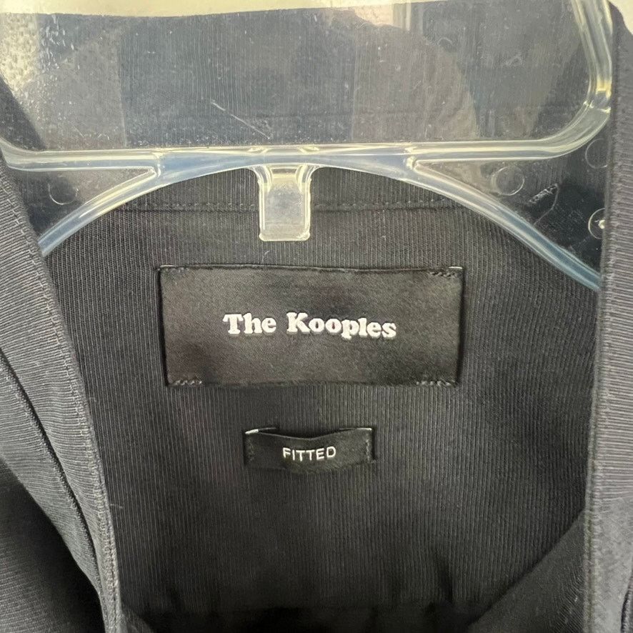 The Kooples The Kooples Fitted Mandarin Collar Skull Button Down Shirt Size US S / EU 44-46 / 1 - 5 Thumbnail