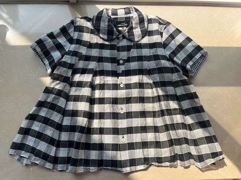 Comme des Garcons Comme Des Garcons Black and white checkered gold ingot coll Size M / US 6-8 / IT 42-44 - 1 Thumbnail