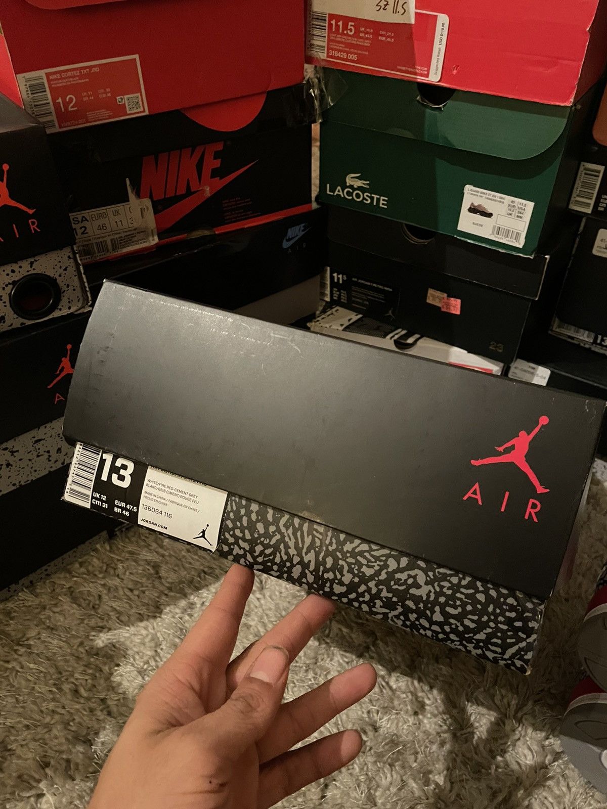 Jordan Brand Jordan 3 Hall of Fame Size US 13 / EU 46 - 10 Thumbnail