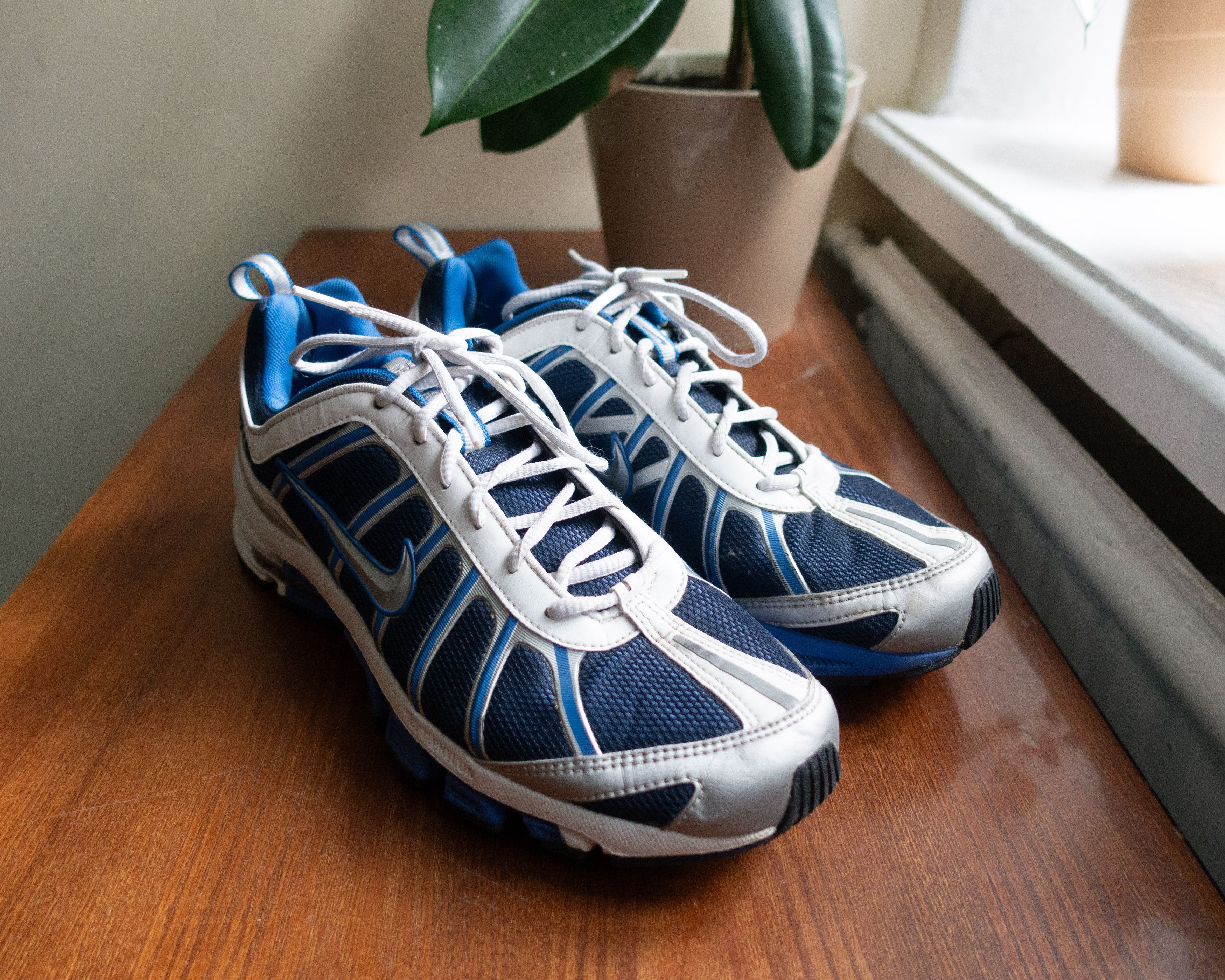 Nike Vintage 00s Nike Air Dual-D Rare Sneakers Shoes US12 Size US 12 / EU 45 - 6 Thumbnail