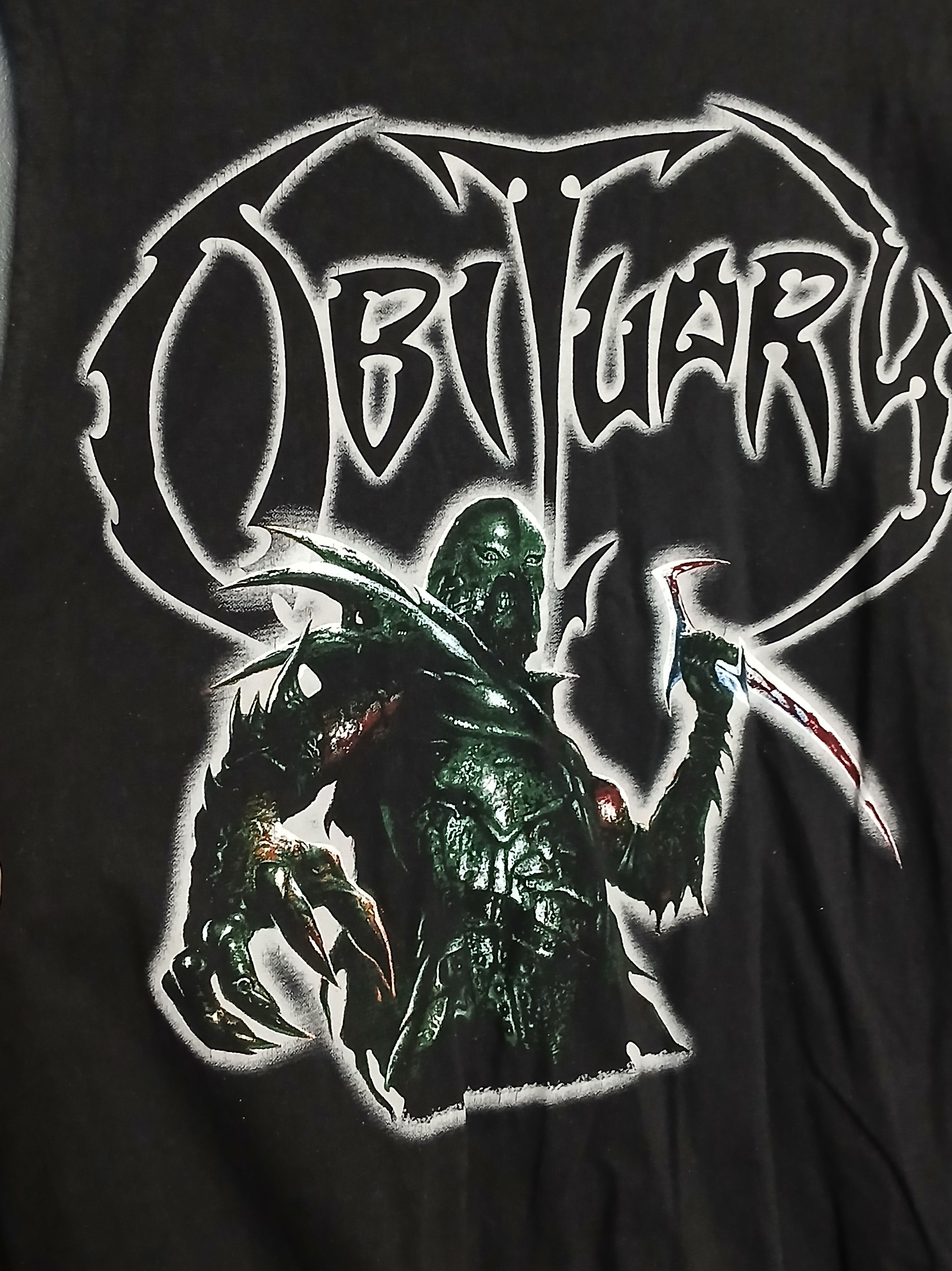 Band Tees 2008 Obituary Evil Ways T-Shirt Size US M / EU 48-50 / 2 - 3 Thumbnail