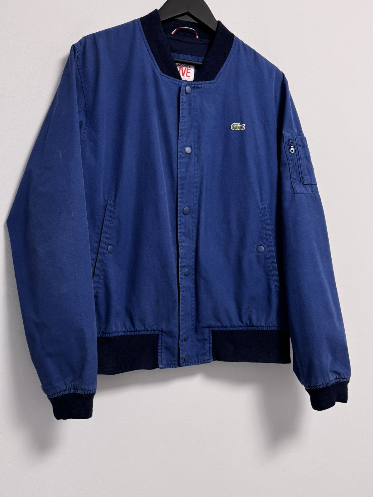 Lacoste Lacoste Vintage Bomber Jacket Y2K style Size US M / EU 48-50 / 2 - 2 Thumbnail