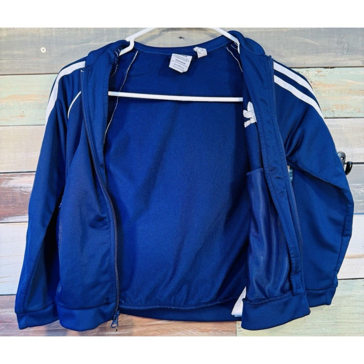 Adidas Adidas Boys BLUE PRIMEBLUE Zip Up Hoodie Athletic Jacket YXS Size US XS / EU 42 / 0 - 7 Thumbnail